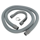 Extension Drain Hose Water Pipe Washing Machine Drain Hose 1.5M Kit