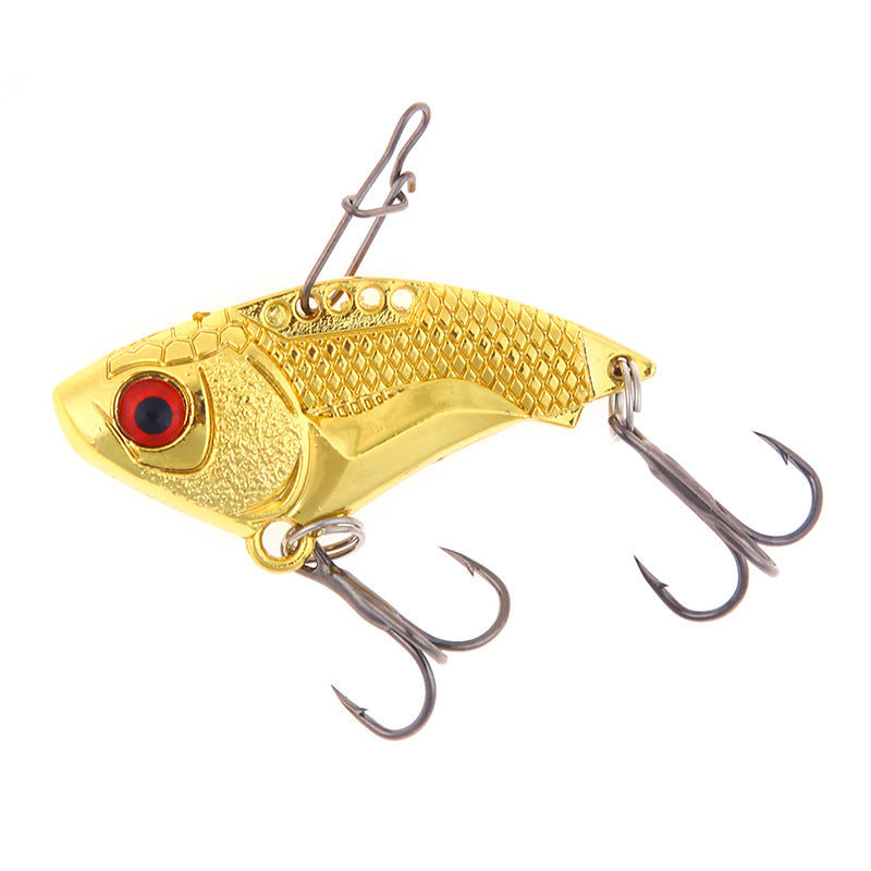 ZANLURE 4pcs/set 16g 4.5cm Vibration Spoon VIB Fishing Lure Artificial Hard Bait For Sea Fishing