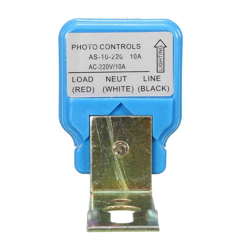 10pcs AC 220V 10A Automatic Auto On Off Street Light Switch Photo Control Sensor