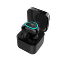 TZ9 Single Earphone Wireless bluetooth Earphones Bass Handsfree Headphone With Charging Box