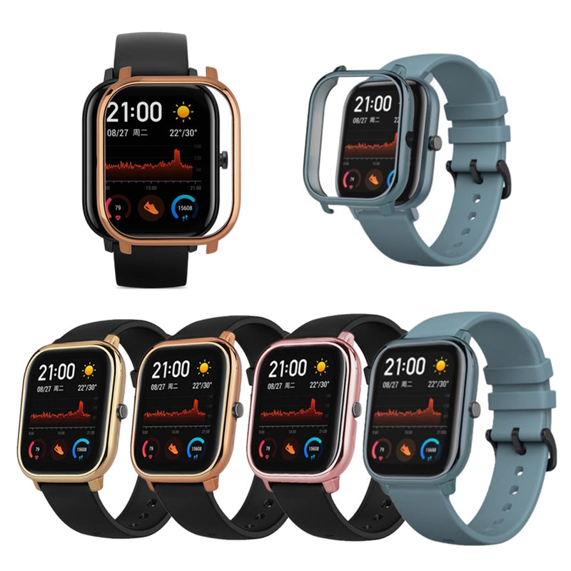 Bakeey Plating Color PC Watch Cover Watch Case Cover Protector for Amazfit GTS