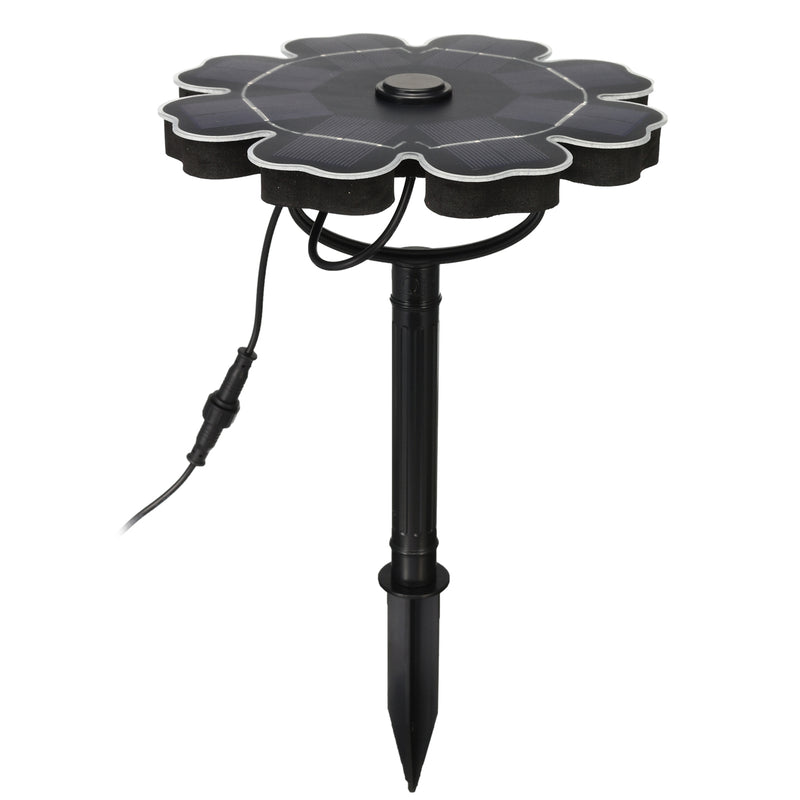 DC5-12V Solar Water Pump 2.5W Solar Powered Floating Bird Bath Water Panel Fountain Pump Garden Pond Pool