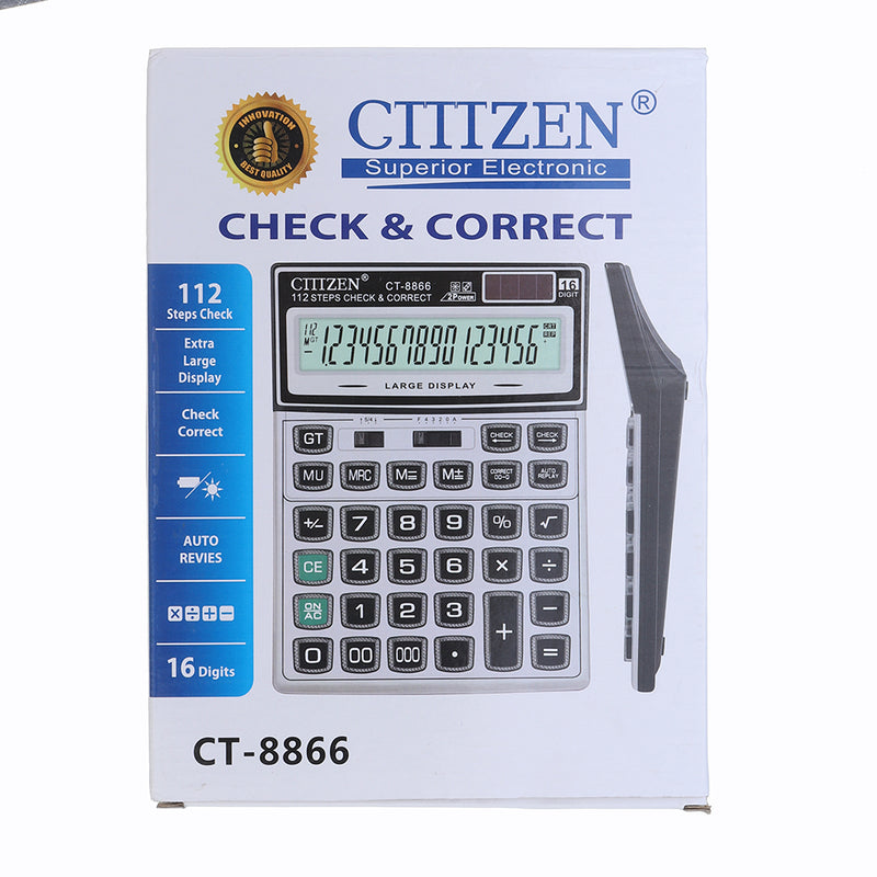 GTTTZEN CT-8866 Crystal button calculator For Office And Student