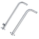 Stainless Steel Shower Extension Arm Home Bathroom Wall Mounted Shower Head Pipe