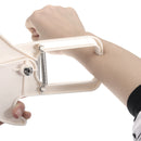 Slim Skinfold Skin Fold Tester Body Fat Caliper Test Measurement Guide 0-80MM