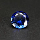 5.25ct Natural Blue Sapphire Ring Size Ceylon Gemstone ROUND Cut Shape 9x9x5mm Decorations