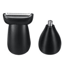 Kemei KM-526 USB Electric Hair Nose Trimmer Clipper Cordless Body Beard Shaver Remover Razor For Men