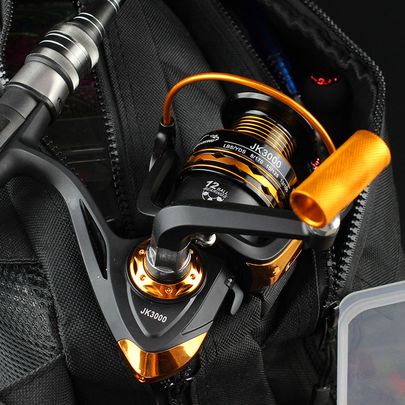 ZANLURE 2000-4000 5.2:1 12+1BB Sea Fishing Reel Left Right Interchange Reel