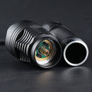 Convoy M1 XP-L HI LED 7135*8 Driver Tactical Flashlight 3000K/4000K/5000/6500K Smooth Reflector 18650 Battery Portable Torch