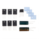 TTA1943 TTC5200 Transistors Class AB Stereo Amplifier DIY Kit Max Power 80W Per Channel