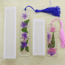 2Pcs Rectangle Silicone Mold Mould for Epoxy Resin Jewelry Bookmark DIY Craft