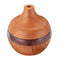 Intelligent Induction LED USB Wood Grain Ultrasonic Air Humidifier Aromatherapy