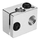 JGAURORA 20*16*11.5mm M6 Aluminum Heating Block for 3D Printer