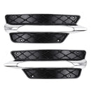 Car Left/Right Daytime Running Lights Lower Bumper DRL Grill Cover For Mercedes C-CLASS W204 2012-2014