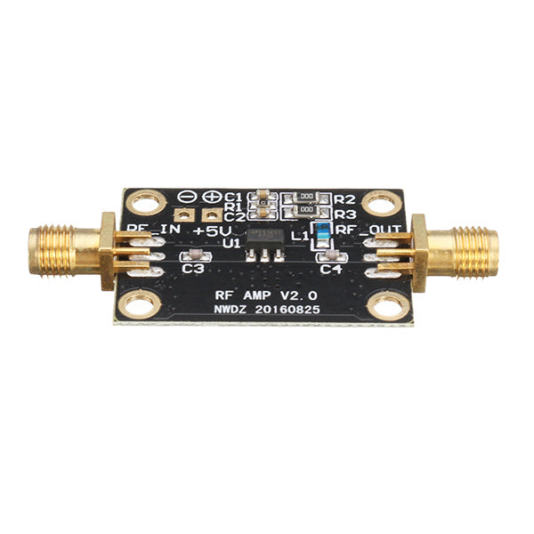 Low Noise LNA 0.05-4G NF=0.6dB RF Amplifier Signal Receiver FM HF VHF / UHF Ham Radio