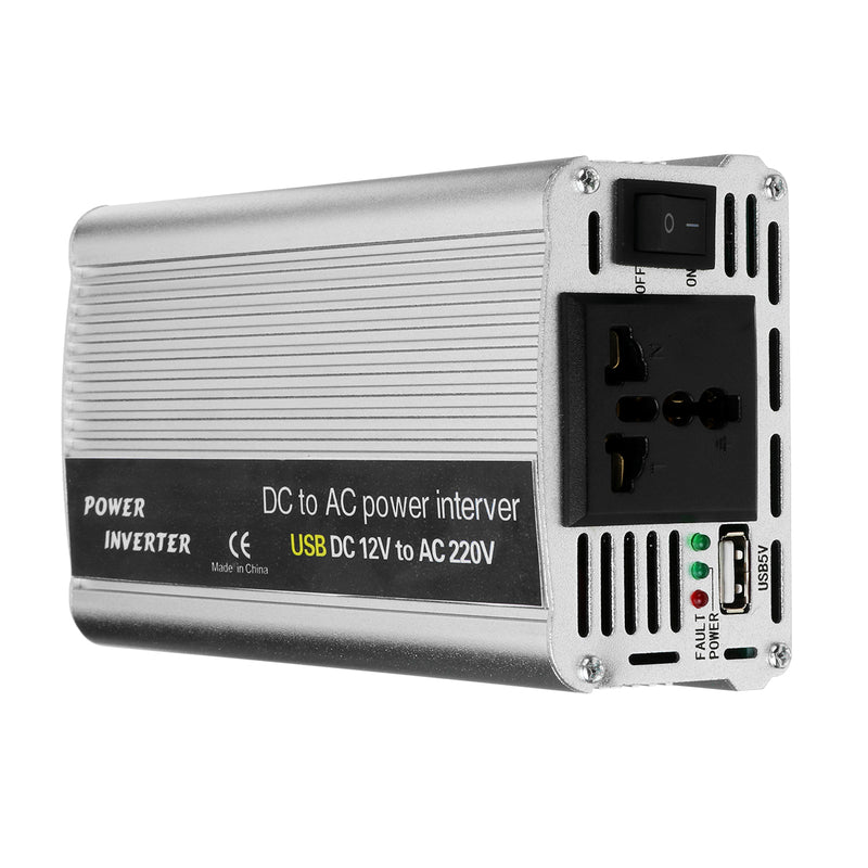 4000W Solar Inverter DC12V TO AC220V Modified Sine Wave USB Power Converter