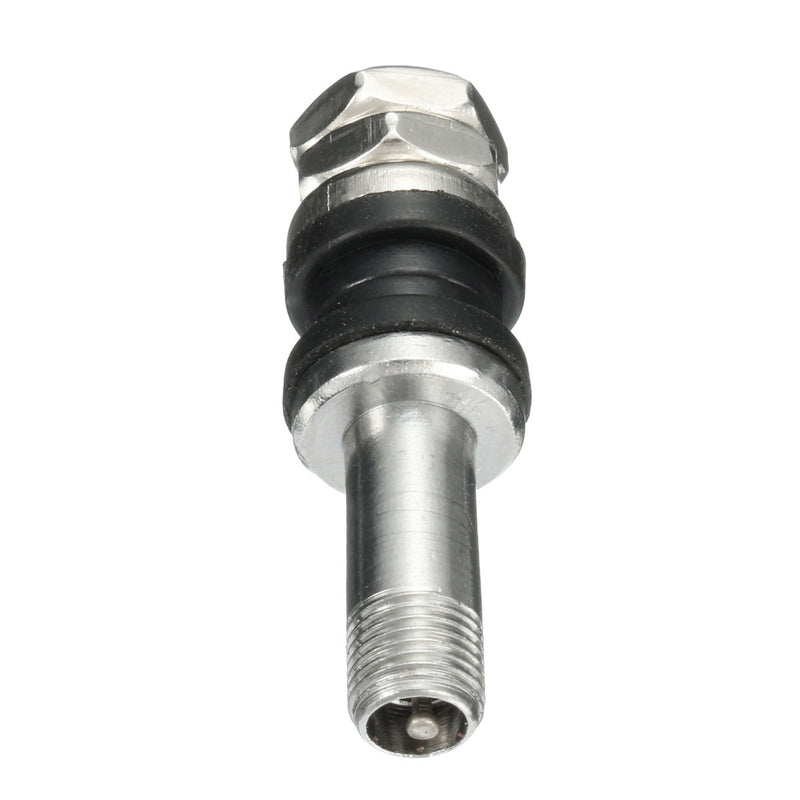 5X Universal TR43E Metal Clamp-in Tubeless Tyre Tire Wheel Schrader Valve Stem