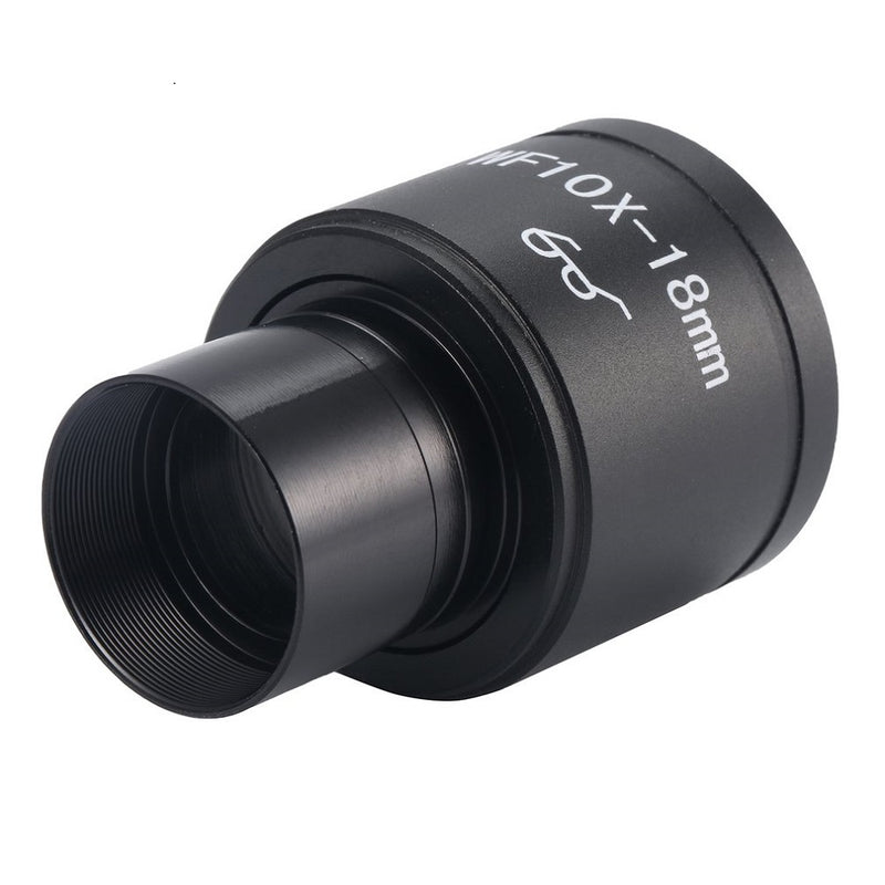 2Pcs WF10X Field View Microscope Eyepiece Lens for Biological Microscope Optical Lens Ocular with Reticle Scale