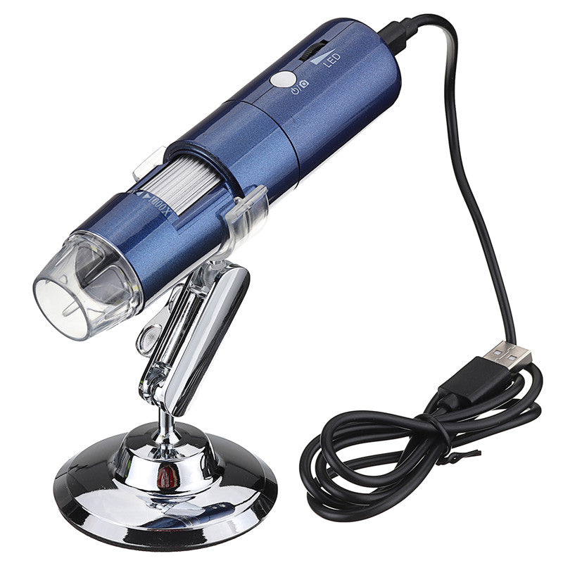 8 Led WIFI Digital USB Microscope Endoscope Magnifier Video Camera 1080P 1000X