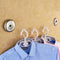 2.5m Stainless Steel Retractable Indoor Clothes Line For Home Hotel