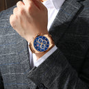 MINI FOCUS MF0170G Business Style Men Wrist Watch Stainless Steel Band Quartz Watches