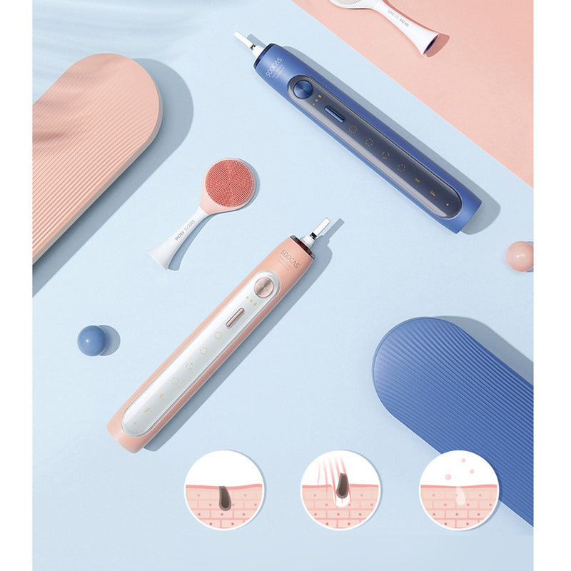 SOOCAS Gentle Facial Cleansing Brush Head Facial Cleaning Brush Head for SOOCAS X1/X3/X5 Toothbrush From Xiaomi Youpin