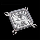 SIERRACOOL Desktop Computer CPU Water Cooling Head 0.4mm Micro Watercourse Acrylic Plate CPU Water Block with G1/4 Inner Thread