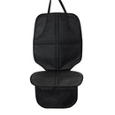Black 45cm Leather With Pocket Baby Car Seat Cushion Non-slip Wear-resistant Anti-dirty Waterproof Pad