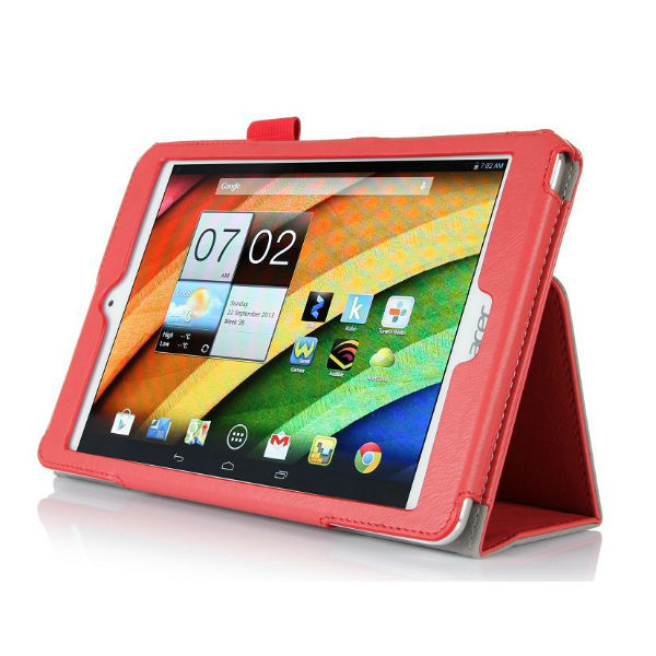 Folio PU Leather Case Stand Cover For Toshiba Acer A1-830 Tablet