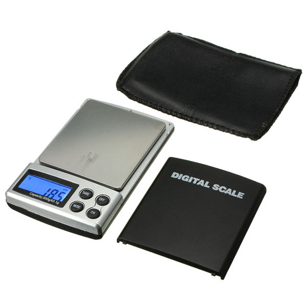 500g 0.1g LCD Electronic Digital Mini Pocket Scale Jewelry Weight Balance Scale