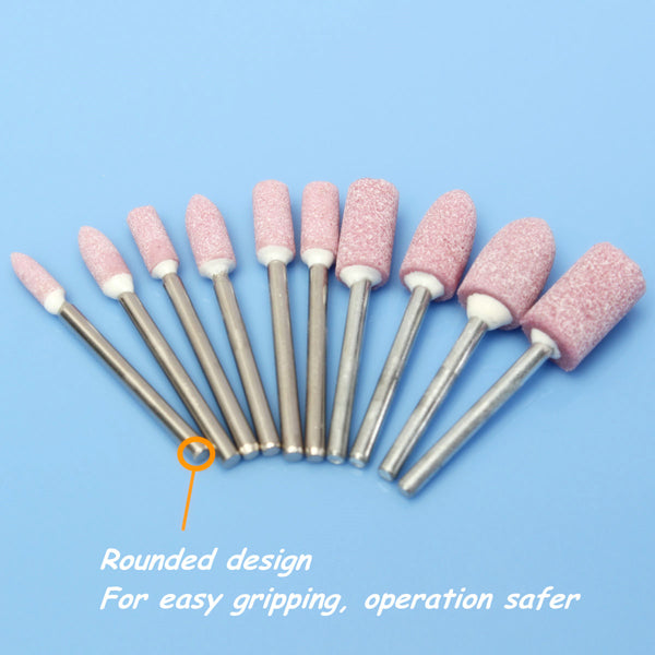 100pcs Abrasive Stone Point Grinding Head Wheel Tool Kit For Dremel Rotary Tools