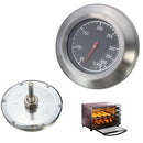Stainless Steel Thermometer Barbecue BBQ Smoker Grill Temperature Gauge 60-430