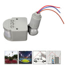 LED 110V-240V Infrared PIR Motion Sensor Detector Wall Light Switch 140Degree 12M