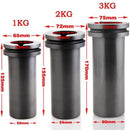 99.9% High Purity Graphite Casting Melting Crucible 1/2/3KG