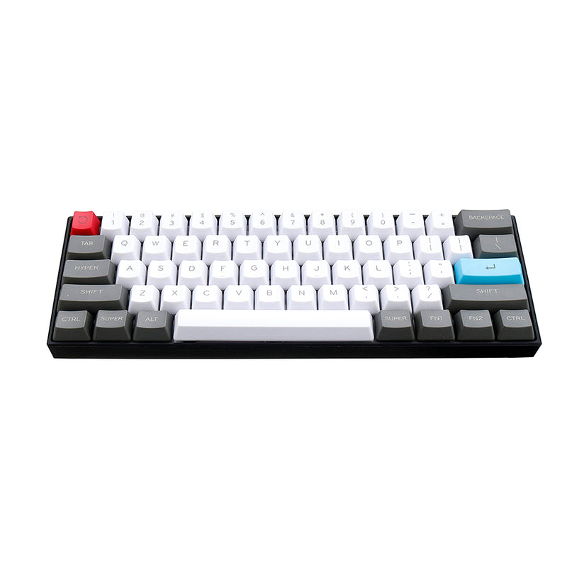 61 Key ANSI Layout OEM Profile PBT Thick Keycaps for 60% Mechanical Keyboard