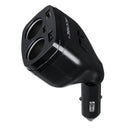 ACCNIC 5V 1A/2.4A Dual USB Car Charger C igarette L ighter Splitter Socket Adapter 120W LED Voltage Monitor Auto Car USB Plug Converter