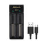 Alonefire MC2  Battery Charger 2 Slot Universal Smart Chargering for Rechargeable Batteries Li-ion 18650 26650 14500