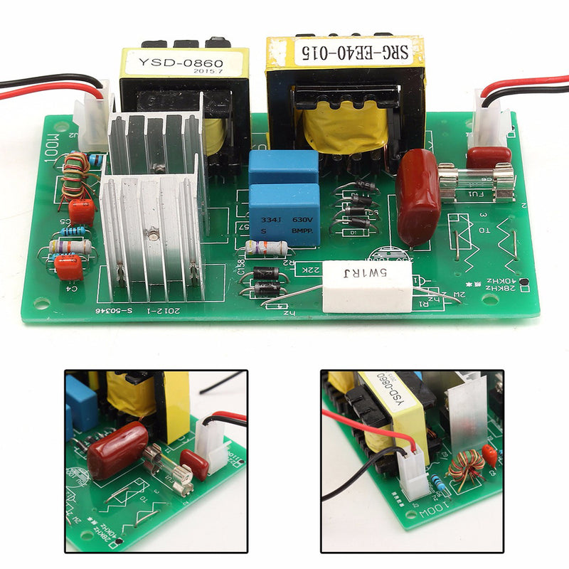 AC 110V 50W 40KHz Ultrasonic Cleaning Transducer Cleaner And Power Driver Board