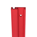 Machifit 800mm Red Aluminum Alloy T-track Woodworking 45x12.8mm T-slot Miter Track