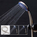 Universal 3 Modes Multifunction Chrome Bath Handheld Shower Head Set