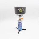 IPRee Outdoor Mini Cooking Stove Long Gas Tank Air Bottle Burner Camping Picnic + Base Frame