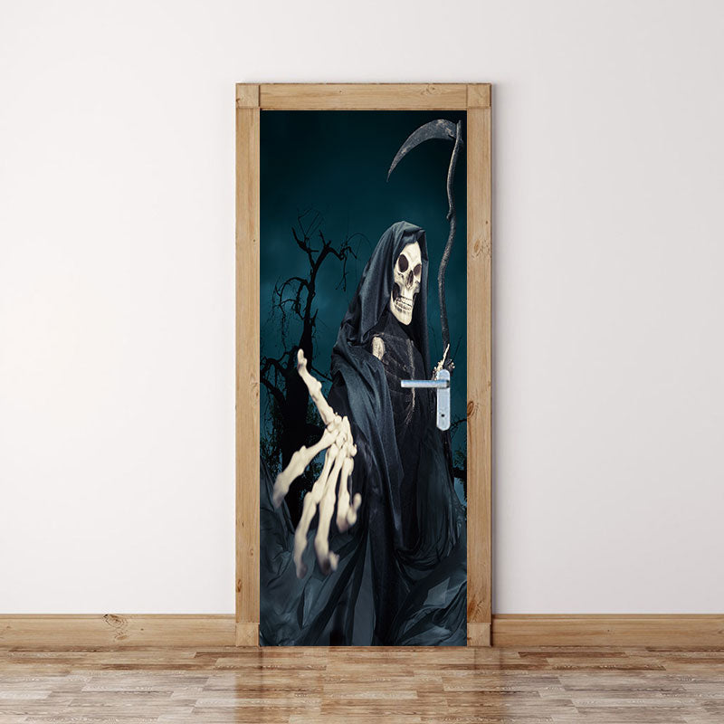 Miico MT003 Halloween Sticker Door Stickers Horror Wall Sticker Removable Stickers