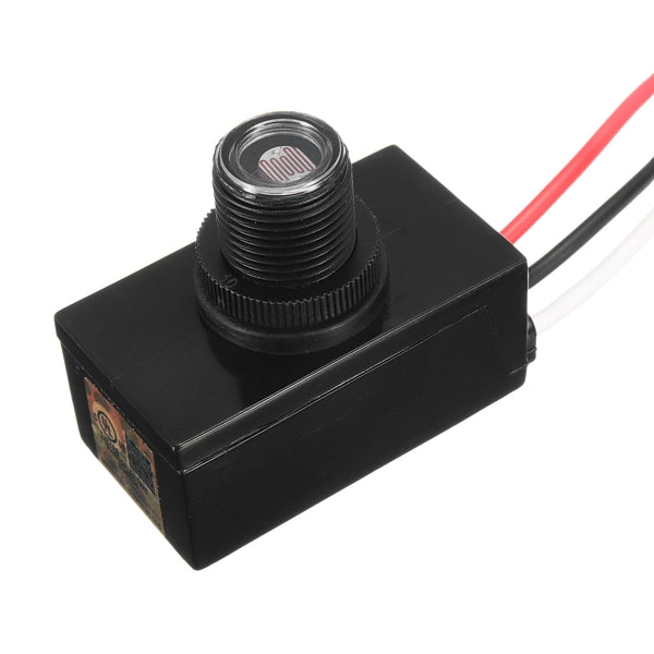 AC 120-277V Smart Photoelectric Induction Switch Light Control Switch Photocell Dusk To Dawn Auto