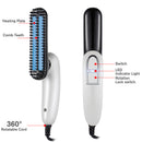 Men's Quick Beard Straightener Multifunctional Hair Comb Curling Curler Show Cap