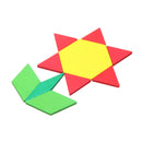 250Pcs Wood Blocks Kits Early Bright Education Puzzle Toys Jigsaw Puzzle Toy Toddler Gifts