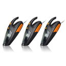 4 in 1 Handheld Wired Car Vacuum Cleaner Tire Inflatable Air Pump Lighting 5000Pa Suction Wet and Dry