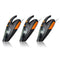 4 in 1 Handheld Wired Car Vacuum Cleaner Tire Inflatable Air Pump Lighting 5000Pa Suction Wet and Dry