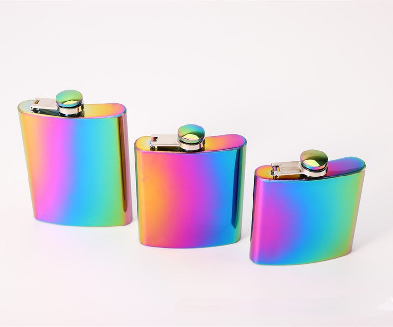 7OZ/8OZ Stainless Steel Hip Flask Liquor Whiskey Alcohol Pocket Bottles Winebottle Gift