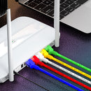 SAMZHE ZW-01 0.5m / 2m / 5m Networking Cable RJ45 Cat 5 Ethernet Cable Patch Cord LAN Networking Cable Adapter