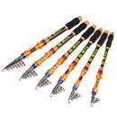 LEO GT4000 1.8-3.6M Carbon Telescopic Fishing Rod Reel Combo Travel Spinning Fishing Pole Sets